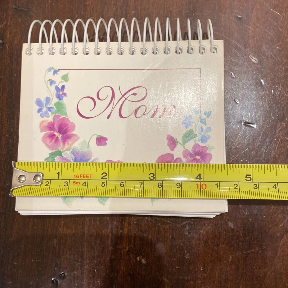 MOM Motivational Inspirational Daily Quotes Perpetual Flip Calendar w easel